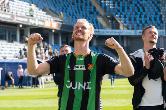 GAIS Viktor Kruger jublar
