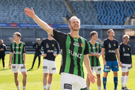 GAIS Viktor Kruger jublar