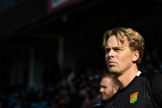 GAIS tränare Fredrik Holmberg
