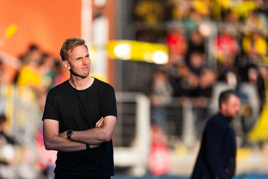 Kalmars tränare Henrik Jensen