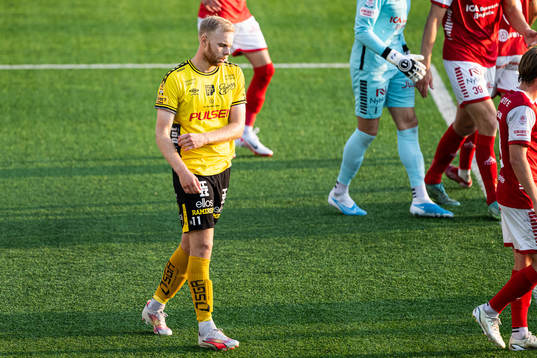 Elfsborgs Sveinn Guðjohnsen deppar