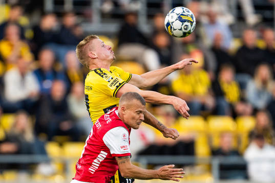 Kalmars Rasmus Sjöstedt och Elfsborgs Per Frick