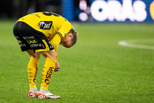 Elfsborgs Niklas Hult deppar