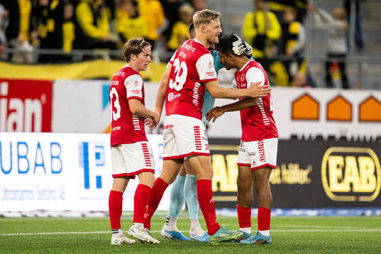 Kalmars Johan Karlsson, Lars Saetra och Arash