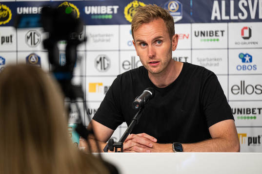 Kalmars tränare Henrik Jensen