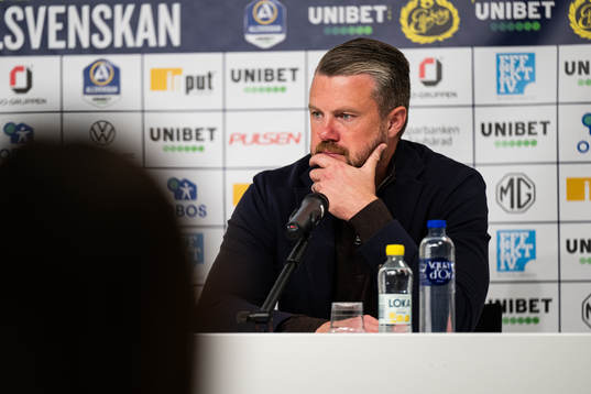 Elfborgs manager Jimmy Thelin