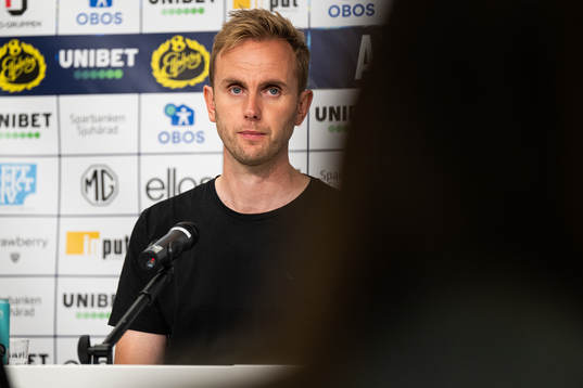 Kalmars tränare Henrik Jensen