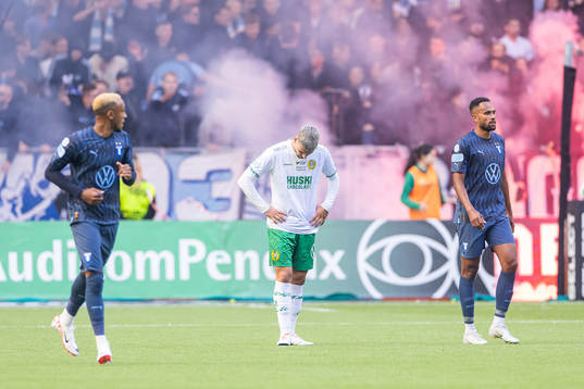 Hammarbys Edvin Kurtulus deppar