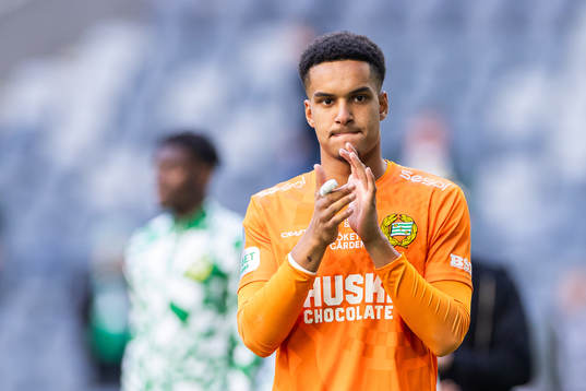 Hammarbys Oliver Dovin deppar