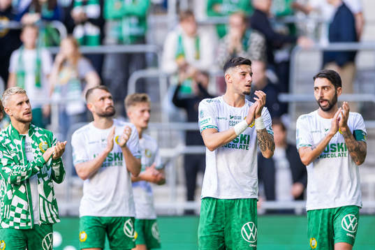 Hammarbys Viktor Djukanovic deppar
