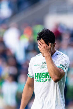 Hammarbys Jusef Erabi deppar