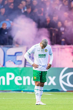 Hammarbys Edvin Kurtulus deppar