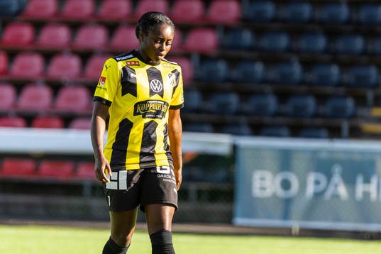Häckens Monica Jusu Bah deppar