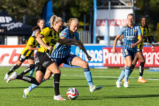 Häckens Josefine Rybrink och Djurgårdens Stinalisa