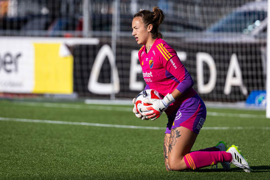 Djurgårdens målvakt Katelin Talbert