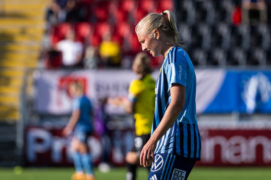 Djurgårdens Stinalisa Johansson deppar