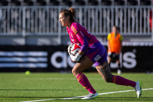 Djurgårdens målvakt Katelin Talbert