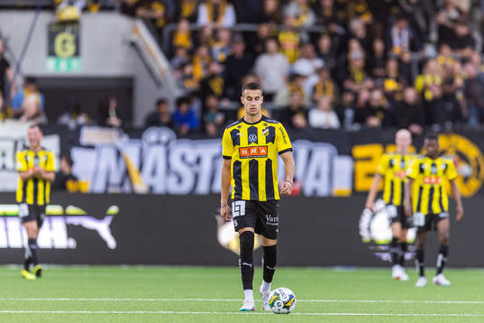 Häckens Srdjan Hrstic deppar