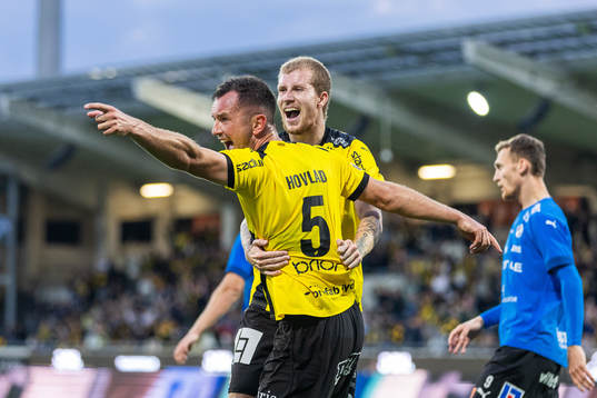 Bläddra bland fler bilder av Fotboll, Allsvenskan, Häcken - Halmstad