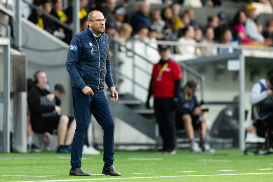 Halmstads tränare Magnus Haglund