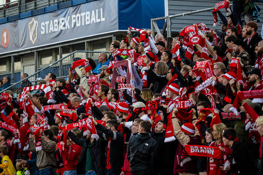 Spectators in the stands