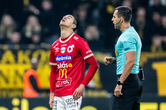 Degerfors Diego De Jesus Campos Ballestero och domare