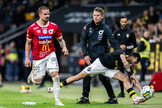 Degerfors Gustav Lindgren, Degerfors tränare Andreas