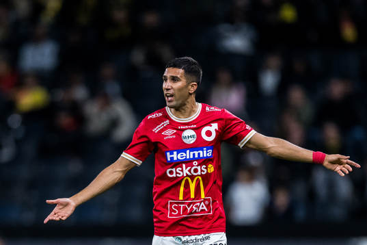 Degerfors Elyas Bouzaiene reagerar