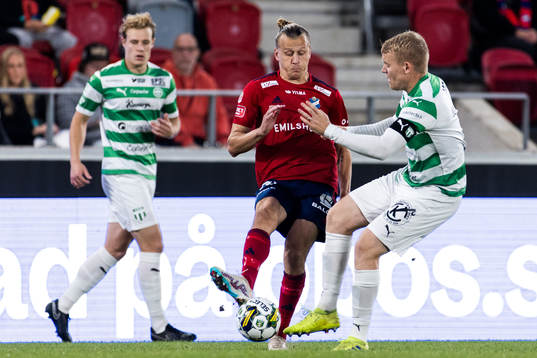 Östers Jesper Jonasson Westermark och Västerås SKs Simon