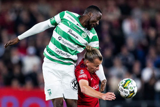 Västerås SKs Daniel Ask och Östers Jesper Jonasson