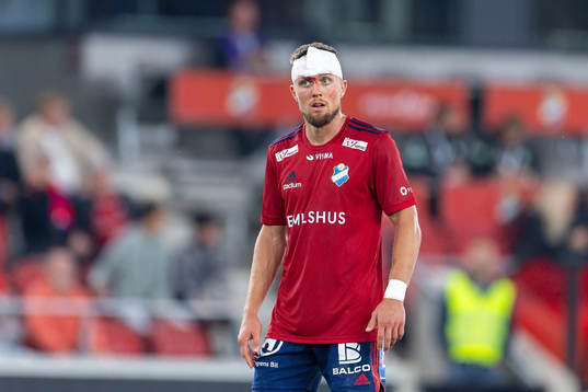 Östers Ivan Kricak med bandage