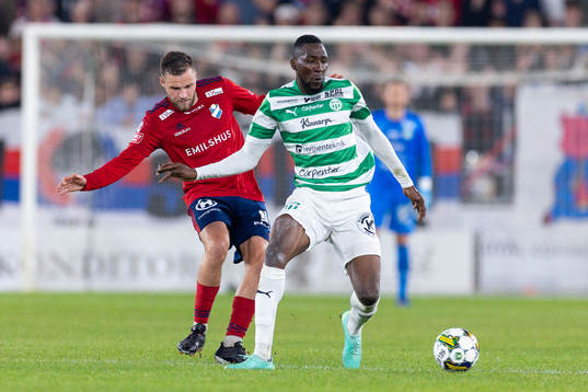 Östers Niklas Söderberg och Västerås SKs Frederic