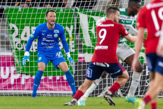 Västerås SKs målvakt Anton Fagerström