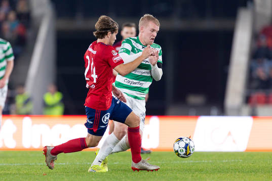 Östers Theodor Johansson och Västerås SKs Simon Johansson