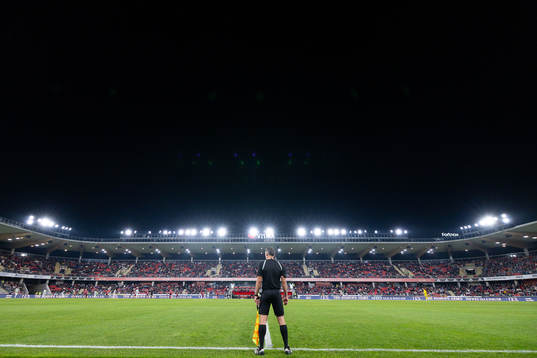 Interör vy från Visma arena