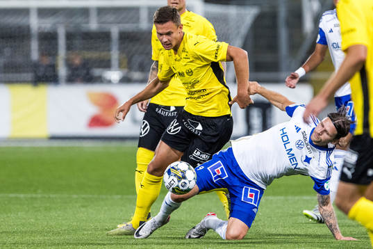 Mjällbys Arvid Brorsson och IFK Norrköpings Arnor
