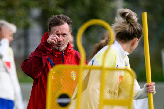 Head coach Peter Gerhardsson of Sweden