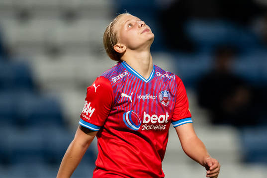 Helsingborgs Alma Larsson deppar