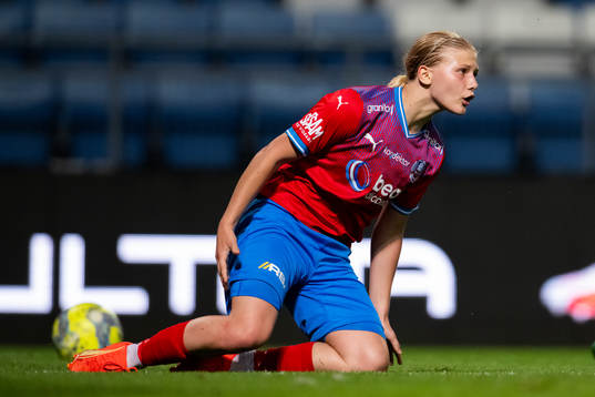 Helsingborgs Alma Larsson deppar