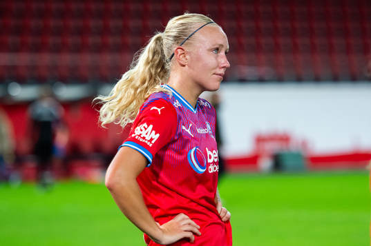 Helsingborgs Johanna Andersson deppar