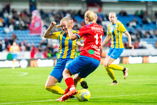 Helsingborgs Alma Larsson och Eskilsminnes Moa Thor