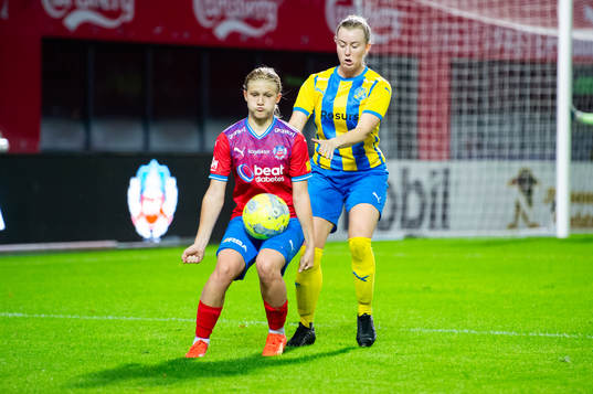 Helsingborgs Alma Larsson och Eskilsminnes Tyra Giliusson