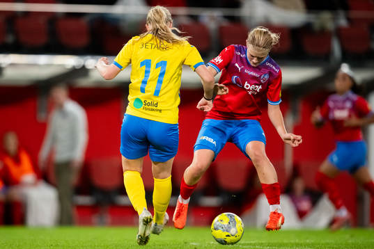 Helsingborgs Alma Larsson och Eskilsminnes Jasmine Hansen