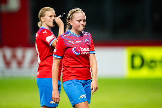 Helsingborgs Agnes Eklöf deppar
