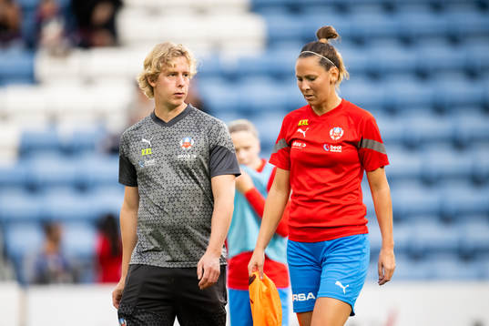 Helsingborgs fysansvarig Johan Ölmedal