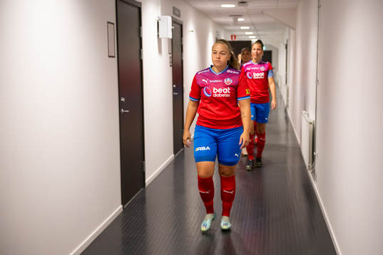 Helsingborgs Stephanie Petersson görs Sif redo för entré