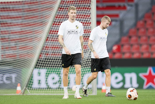 Samuel Gustafson and Simon Gustafson of Häcken