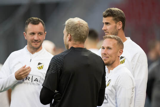 Even Hovland, Mikkel Rygaard Jensen and Johan Hammar of