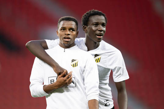 Abdulrazaq Ishaq and Abdoulaye Faye