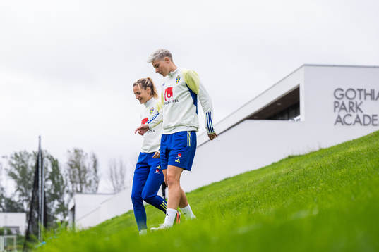Nathalie Björn and Lina Hurtig